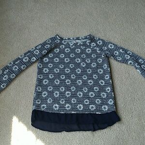 Pretty Knitted Girl's/Junior's Top